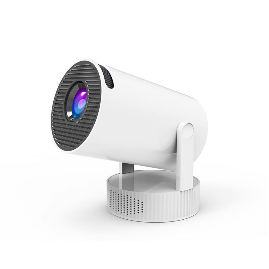 X10-BATTERY Tragbarer Outdoor-Projektor mit integriertem Akku, Android 11 HD Kurzdistanz Smart-Projektor, Kabelloses Camping-Kino, Leiser Großbild-Projektor für Zuhause und Büro