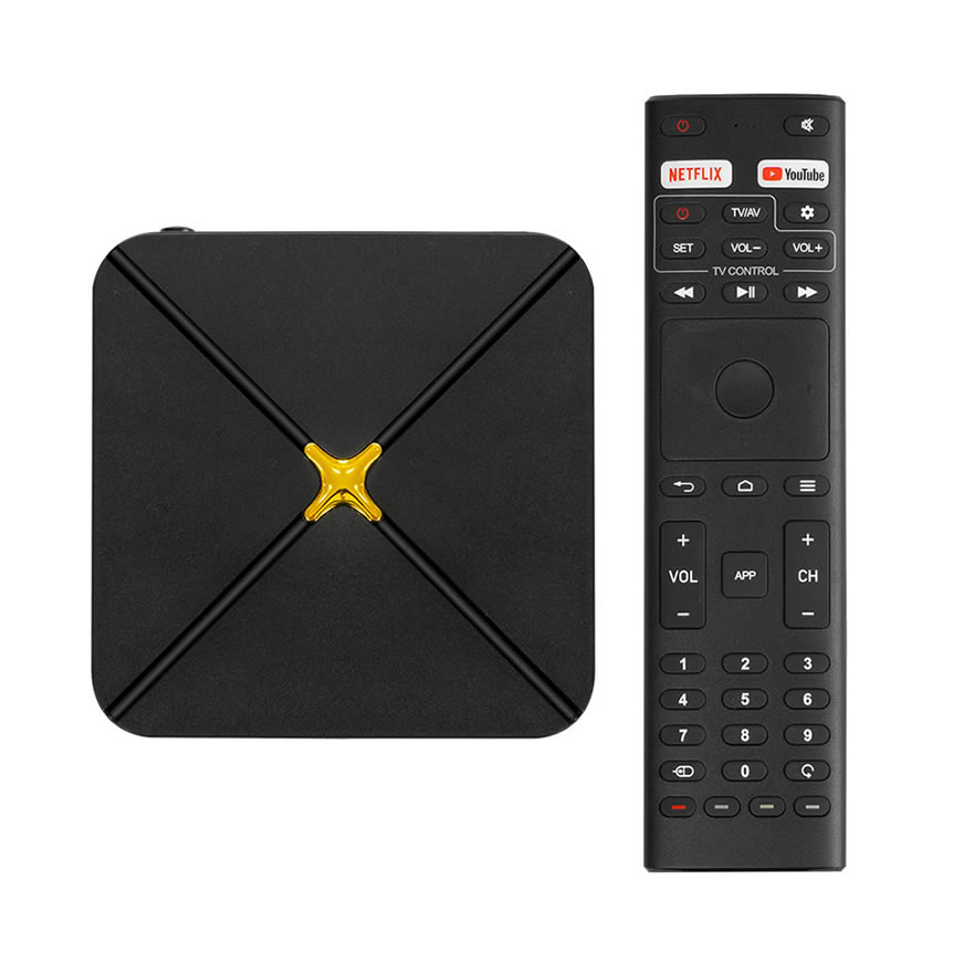 Сетевая ТВ-приставка HLQ-PLUS, флагманский процессор Amlogic S905X3 1,8ГГц, 2GB DDR4+8GB/32GB/64GB eMMC, двухдиапазонный WiFi и Bluetooth, 4K@60fps HDR10, умный медиаплеер Android 9.0-14